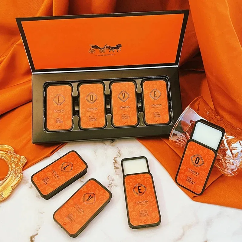 Solid Perfume Set 4 Piece Flor - Home Fragrance Gift ulasan dan harga