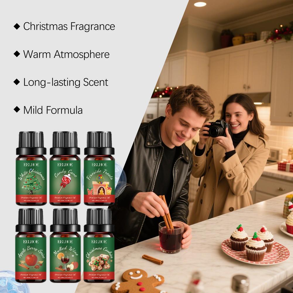 6 In 1 Aromatherapy Essential  - Home Fragrance Gift ulasan dan harga